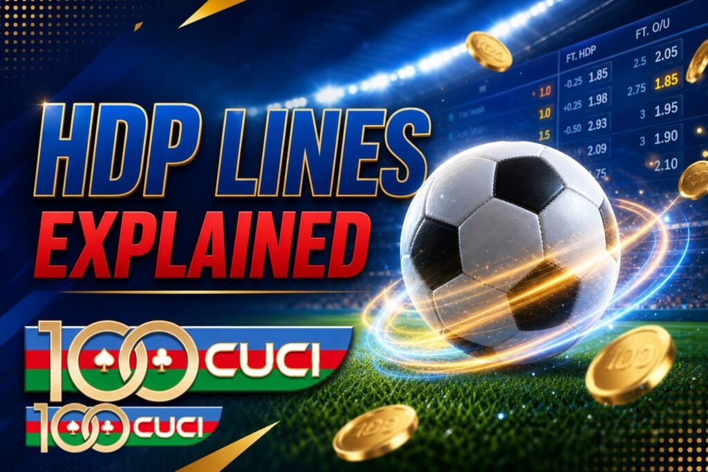 100CUCI Asian Handicap HDP lines explained