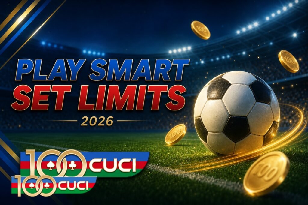 Play smart and set limits on 100CUCI Sport