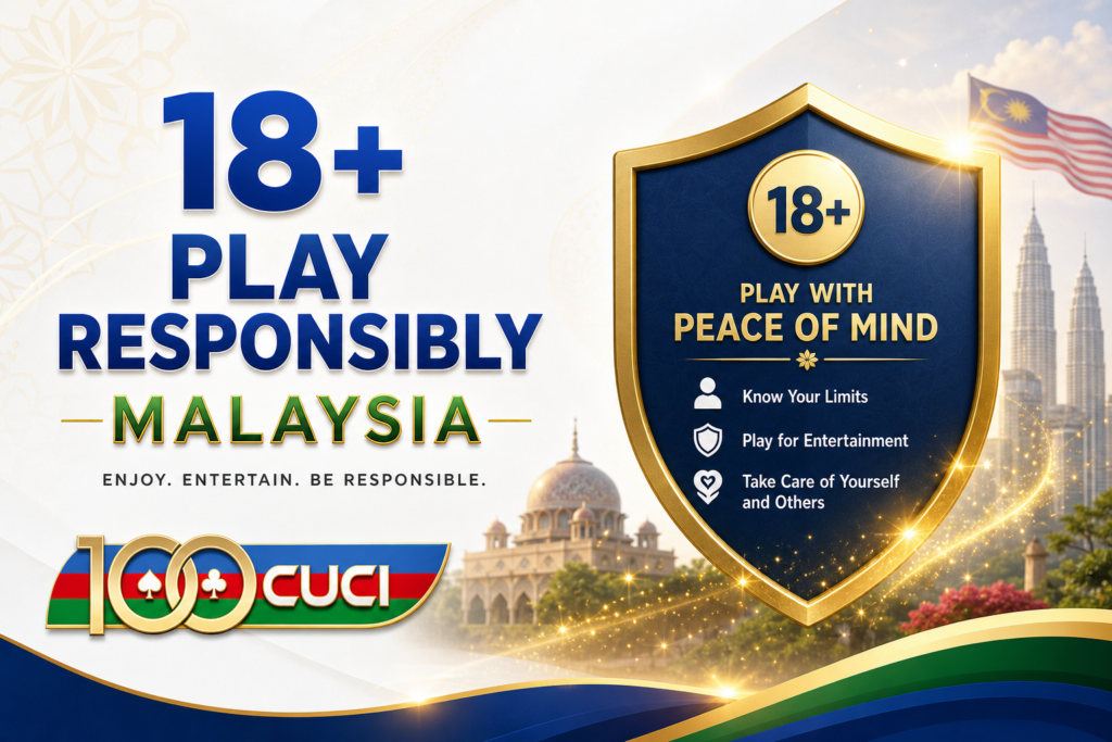 About 100CUCI responsible play standards 18+