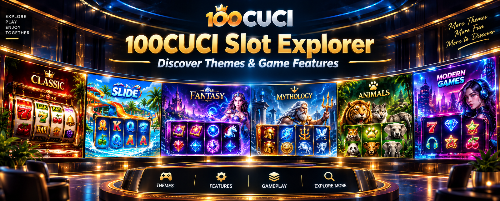 100CUCI Slot Explorer: Discover Themes &amp; Game Features